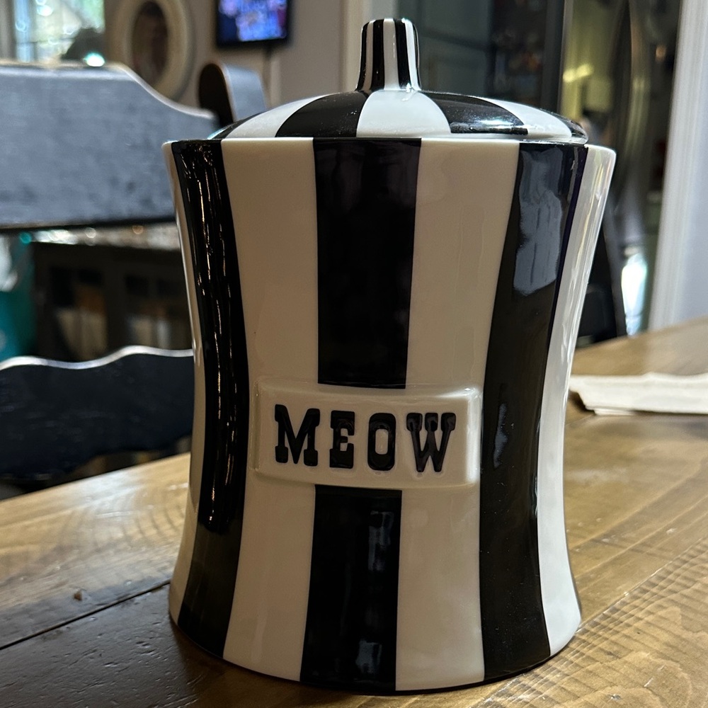 Jonathan Adler Vice Canister- Meow